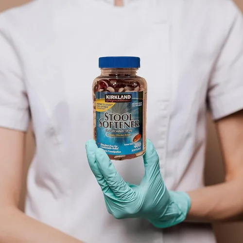 Vista 4 de Ablandador de heces Kirkland Signature 100 mg, 400 cápsulas blandas
