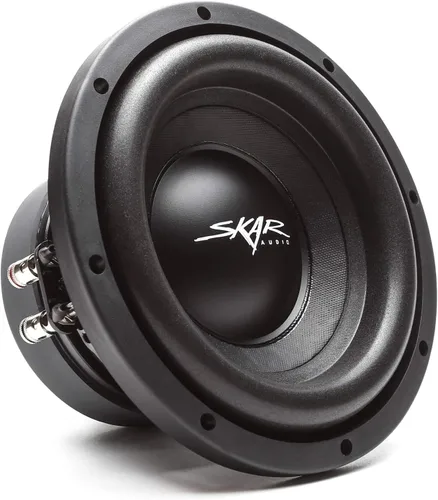 Vista 5 de Skar Audio Caja de subwoofer ventilada de la serie SDR con carga dual de 8 pulgadas y 1400 W SDR-2X8D4