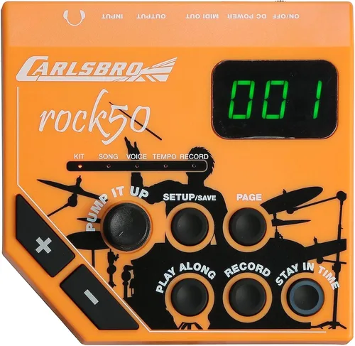 Vista 2 de Carlsboro - Kit de batería electrónica (3 piezas, ROCK50)