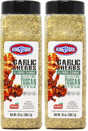Vista 6 de Kingsford - Condimento multiusos para ajo y hierbas, 5.5 onzas, estilo rústico toscano para cocinar, asar a la parrilla y adobos