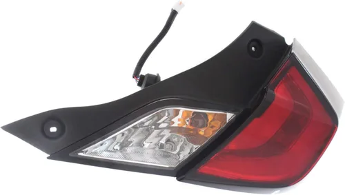 Vista 5 de Garage-Pro Conjunto de luz trasera compatible con Honda Civic Coupe 2016-2018, lado del conductor y del pasajero