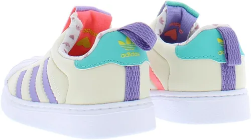 Vista 2 de adidas Infants Superstar 360 - Zapatillas bajas, color crudorojo ácidoSemi Mint Rush