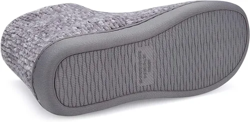 Vista 3 de pantuflas abrigadas de felpa, para interiores y exteriores, ideales para el invierno, para mujer, cómodas, botines