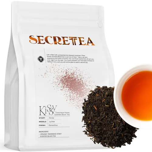 Vista 20 de Té suelto Pu-erh de cacao orgánico I POWERFUL Detox Immune I Heart & Digestion Support, paquete a granel de 12 oz Por T SECRETEA, Treasure Box