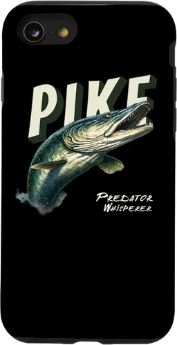 Vista 18 de iPhone 16 Northern Pike Whisperer Fishing Enthusiasts Angler Fishermen Case