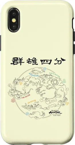 Vista 5 de Funda para iPhone 16 Avatar: The Last Airbender World Map