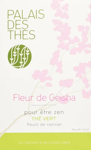 Vista 12 de Palais des Thés - Té verde Alizes Winds - Melocotón y Azahar - Bolsas de té premium, sirve 20 tazas