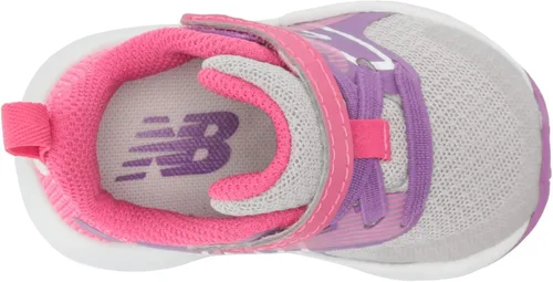 Vista 4 de New Balance Rave Run v2 - Tenis para correr con velcro para niños