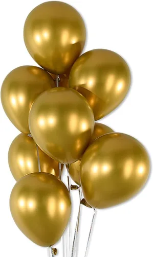 Vista 9 de Globos de helio de látex negro de 12 pulgadas para decoraciones de fiestas, paquete de 50