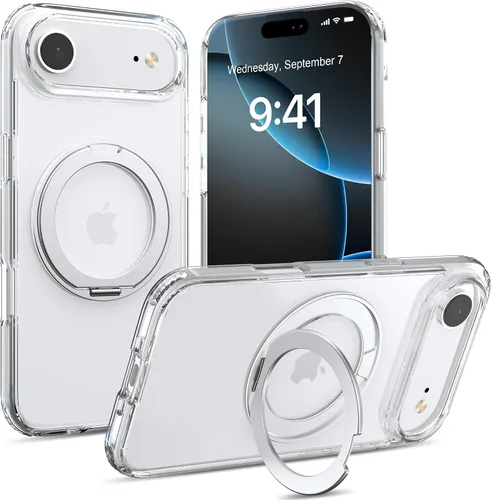 Vista 25 de RAPTIC Shield para iPhone 13 Pro, funda protectora transparente a prueba de golpes, prueba de caídas militares de 10 pies, marco de aluminio