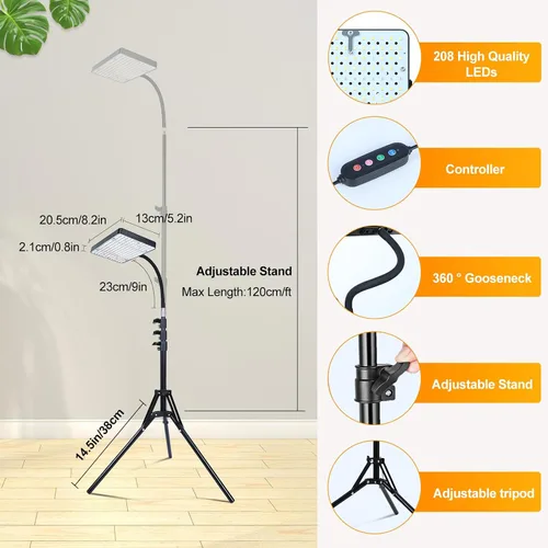Vista 6 de FECiDA - Luces de cultivo altas de alto rendimiento para plantas