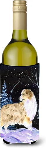 Vista 246 de Caroline's Treasures SS8447CC Starry Night English Bulldog - Enfriador para latas o botellas, lavable, funda plegable con aislamiento para bebidas