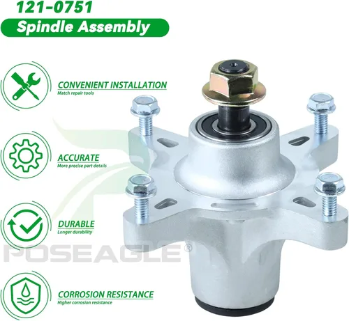 Vista 8 de 121-0751 El conjunto del husillo reemplaza el conjunto de husillo Toro 139-3214 121-0751 117-7267 117-7439 para SS4225 SS 4225 SS5000 MX5025 SS5060