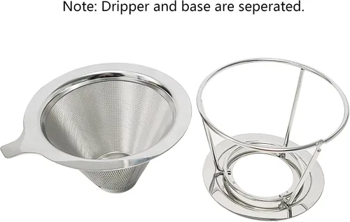 Vista 8 de Hervidor de té de acero inoxidable para camping, olla de senderismo portátil de 1.2 L con asas y tapas para camping, senderismo, picnic