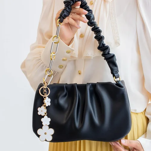 Vista 7 de Accesorios esmaltados para bolso de flores para mujer