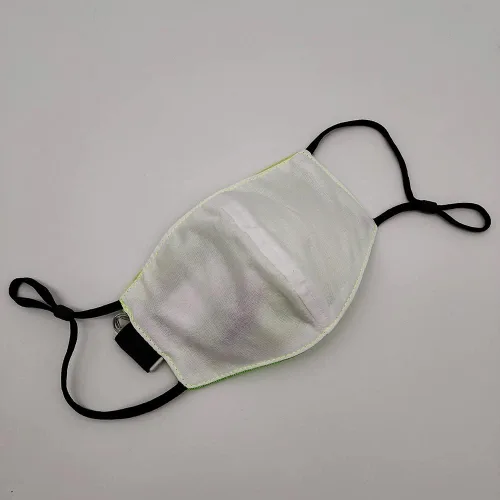 Vista 6 de Máscara LED para niños RGB LED de fibra óptica iluminada para fiestas Rave Halloween máscaras para niños y niñas