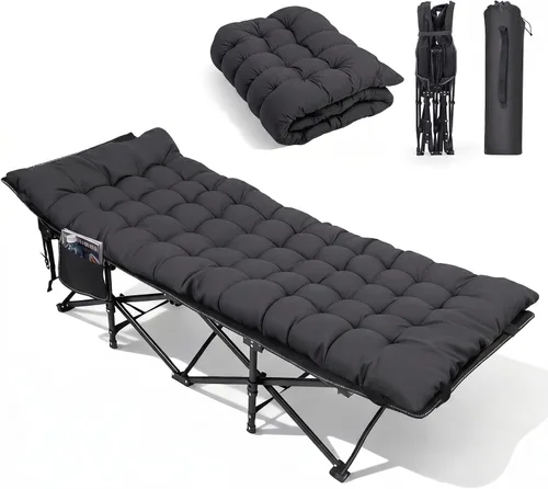 Vista 18 de Sekey Colchón de aire completo con bomba incorporada, cama de aire elevada Negro