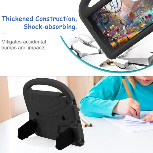 Vista 3 de Funda para niños para Samsung Galaxy Tab A 8.0" (2019) SM-T290/SM-T295, Techcircle Kids Safe a prueba de golpes, EVA resistente funda protectora