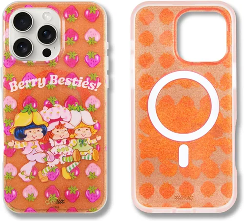 Vista 212 de Sonix x Barbie Funda para iPhone 15 Pro Compatible con MagSafe Probada para caídas de 10 pies Golden Hour