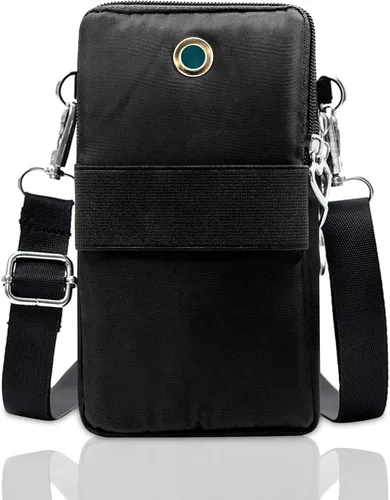 Vista 2 de BIAOTIE Bolsos cruzados pequeños y ligeros para teléfonos celulares bolsa de viaje bolsa de hombro para mujer