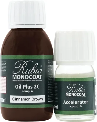 Vista 57 de Rubio Monocoat Tinte y acabado para madera de 650 pies cuadrados - Niebla 5% Oil Plus 2C Aceite de linaza ecológico de secado rápido
