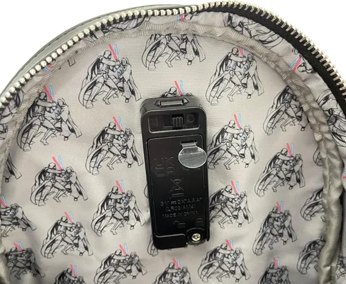 Vista 7 de Loungefly Exclusivo bolso de hombro con doble correa de Star Wars Darth Vader y Obi-Wan, Multi color, Mini