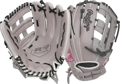 Vista 11 de Rawlings Guantes de sóftbol R9 Fastpitch Tamaños 11.5 a 13 pulgadas Múltiples estilos