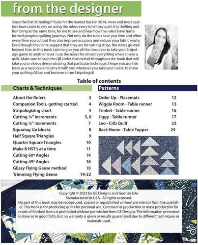 Vista 3 de Domina tu libro de reglas Stripology® por GE Designs
