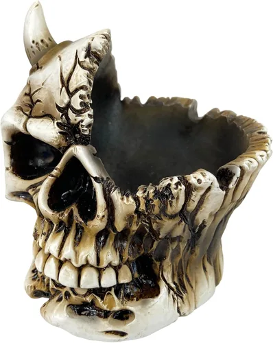 Vista 11 de Cenicero de fantasía para fumadores, cigarrillos, decoración de escritorio, estatua de jardín, regalo para exteriores, césped, patio, regalo