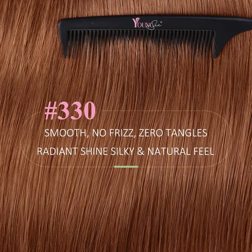 Vista 73 de YoungSee Extensiones de Cabello Humano con Cinta Balayage Extensiones de Cabello con Cinta Marrón Oscuro Extensiones de Cabello con Cinta Ombre