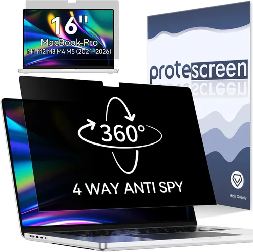Vista 9 de Protector de pantalla de privacidad compatible con iPad de 10.2 pulgadas (9ª/8ª/7ª generación, 2021/2020/2019), filtro espía de luz azul