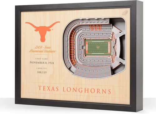 Vista 15 de YouTheFan NCAA Arte de Pared StadiumView de 25 Capas