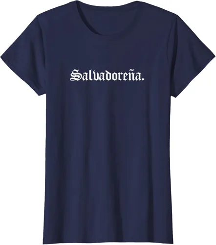 Vista 27 de Camiseta Salvadoreña Mujer, Negro