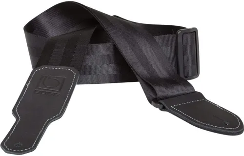 Vista 12 de BOSS Correa de guitarra de algodón, 2 pulgadas de ancho, negro (BSC-20-BLK)