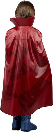 Vista 7 de Marvel Doctor Strange - Disfraz oficial para jóvenes, túnica y pantalones, más capa acolchada desmontable, grande, multicolor