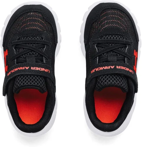 Vista 3 de Under Armour Assert 9 - Tenis de correr unisex con cierre alternativo para niños