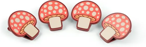 Vista 2 de Genuine Fred SHROOMATES, clips para bolsa de setas, juego de 4
