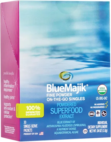Vista 2 de E3LIVE Blue Majik On-The-Go-Singles, 30 unidades, 0.04 oz