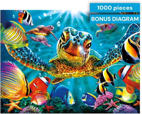 Vista 6 de Buffalo Games - Tiny Bubbles - Rompecabezas de 1000 piezas para adultos