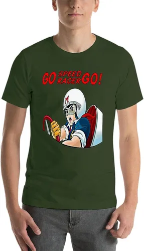 Vista 6 de COROBAN Camisetas deportivas clásicas Go Speed Racer para hombre