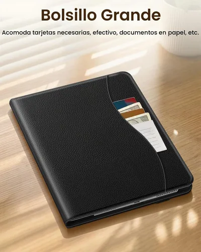 Vista 4 de Fintie Funda tipo libro para iPad Air de 11 pulgadas y iPad Air de 5ª/4ª Negro