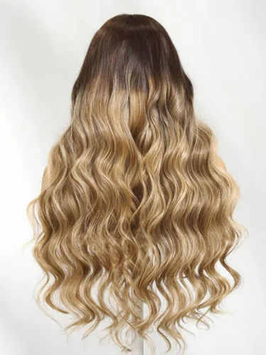 Vista 27 de Beauty Forever Bye Bye Knots - Peluca de cabello humano ondulado sin pegamento, predepilada, 7x5, encaje frontal, cabello humano suelto Peluca