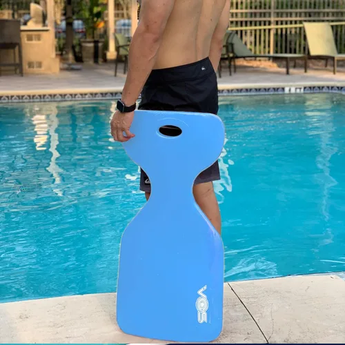 Vista 7 de VOS Phoenix - Flotadores de agua con estampado gráfico para adultos y niños (KOVO azul, paquete de 2) Resistente a los rayos UV y ultra flotante