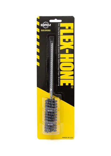 Vista 21 de Brush Research pulidor cilíndrico FLEX-HONE, serie BD, abrasivo de carburo de silicio, 1