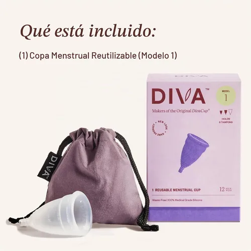 Vista 2 de Diva Taza, #1 Pre parto, RDC10672343, 1, 1 Transparente