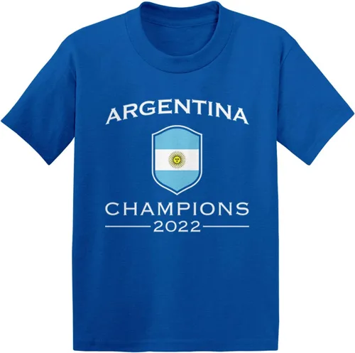 Vista 14 de Argentina Champions 2022 - Camiseta de algodón para bebés/niños pequeños