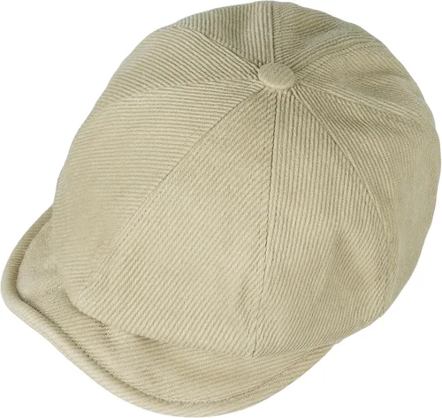 Vista 11 de Clakllie Gorra clásica de algodón con 8 paneles de Newsboy Gatsby, gorra plana de sarga vintage con diseño de peaky blinders, boina