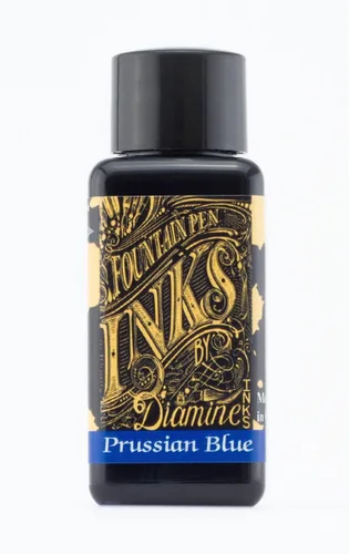 Vista 22 de Tinta embotellada para pluma estilográfica Diamine, 30 ml - Ámbar
