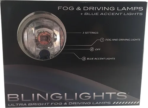 Vista 3 de Parachoques xenón halógeno niebla lámparas de conducción luces para 2017 2018 2019 2020 Nissan Armada