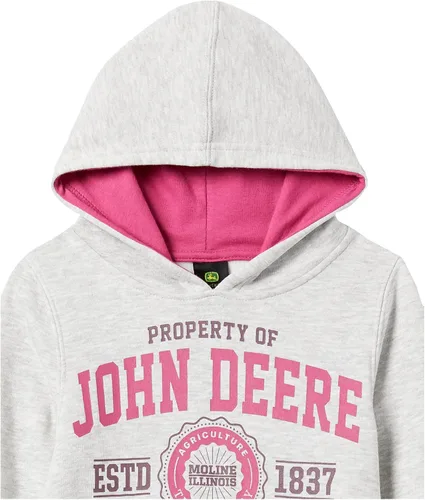 Vista 2 de John Deere Sudadera de forro polar para niña grande